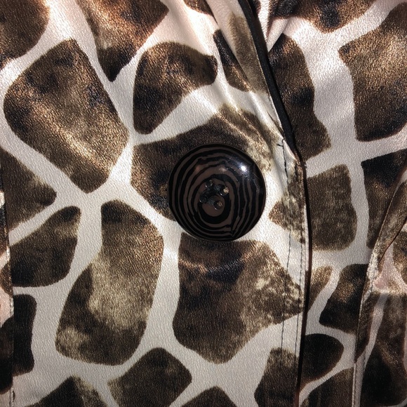 FLEUR DE PARIS NEW ORLEANS ANIMAL PRINT LONG LENGTH DRESS/JACKET (?) - Picture 3 of 9